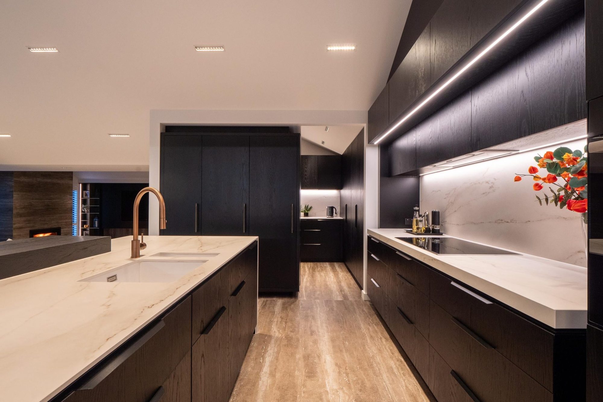 Kitchen and scullery at Cardigan Street